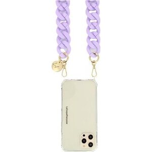 La Coque Francaise Alice phone chain mauve mat