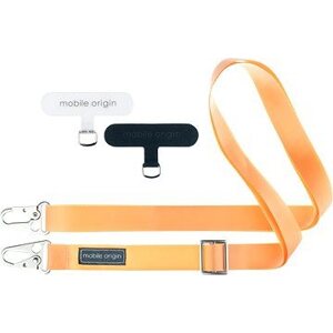 Mobile Origin Lanyard Tape 25 mm Peach Fuzz 84 – 165 cm