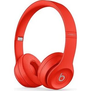 Beats Solo3 Wireless Headphones – červené