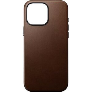 Nomad Modern Leather Case Brown iPhone 16 Pro Max