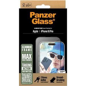 PanzerGlass Aluminum Apple iPhone 16 Pro s inštalačným rámčekom