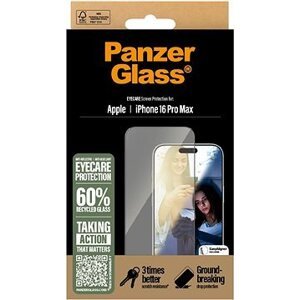 PanzerGlass EyeCare Apple iPhone 16 Pro Max s inštalačným rámčekom