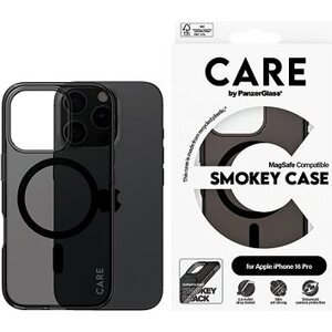 PanzerGlass CARE kryt Apple iPhone 16 Pro MagSafe Smokey dymový/čierny