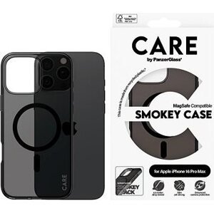 PanzerGlass CARE kryt Apple iPhone 16 Pro Max MagSafe Smokey dymový/čierny