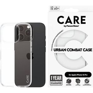 PanzerGlass CARE Kryt Apple iPhone 16 Pro Urban Combat číry