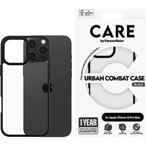 PanzerGlass CARE Kryt Apple iPhone 16 Pro Max Urban Combat čierny