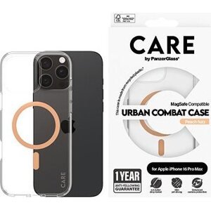 PanzerGlass CARE Kryt Apple iPhone 16 Pro Max MagSafe Urban Combat broskyňový