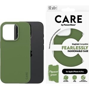 PanzerGlass CARE Kryt Apple iPhone 16 Pro MagSafe Fearlessly zelený