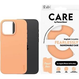 PanzerGlass CARE Kryt Apple iPhone 16 Pro Max MagSafe Fearlessly broskyňový