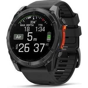 Garmin Fenix 8 51 mm AMOLED Slate Gray Steel/Black Band