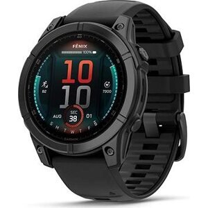 Garmin Fenix E 47 mm Slate Gray Steel/Black Band