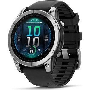 Garmin Fenix E 47 mm Stainless Steel/Graphite Band