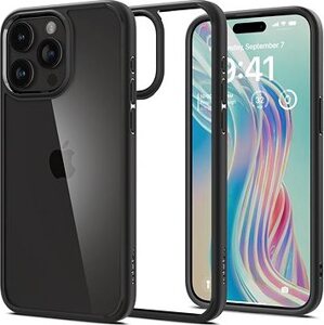 Spigen Ultra Hybrid Matte Black iPhone 15 Pro Max