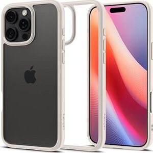 Spigen Ultra Hybrid Natural Titanium iPhone 16 Pro Max