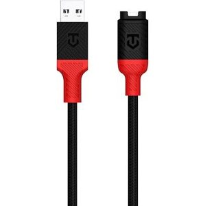 Tactical Recce 3:20 kábel pre Garmin USB-A Black/Red