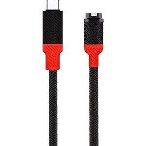 Tactical Recce 3:20 kábel pre Garmin USB-C Black/Red