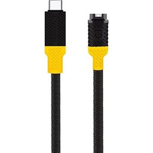 Tactical Recce 3:20 kábel pre Garmin USB-C Black/Yellow