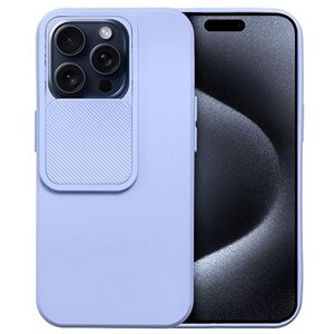 TopQ Kryt Lens iPhone 15 Pro fialový 109601