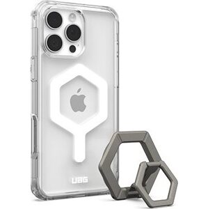 UAG Plyo Magsafe Ice White/Titanium Stand iPhone 16 Pro Max