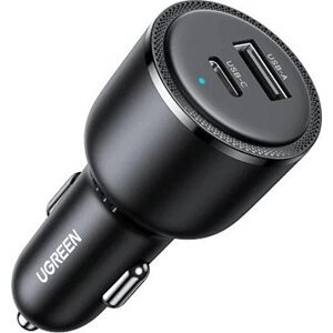 Ugreen USB-C PD + USB-A 63 W Fast Car Charger