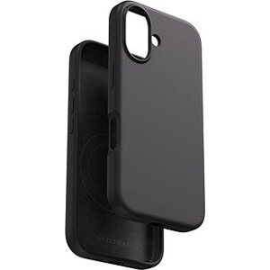 Vention Liquid Silicone Case for iPhone 16 with MagSafe Black