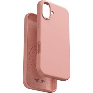 Vention Liquid Silicone Case for iPhone 16 Plus with MagSafe Dusty Pink