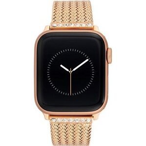 Anne Klein Remienok milánsky ťah na Apple Watch 38 mm/40 mm/41 mm ružovozlatý