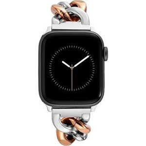 Anne Klein Remienok retiazkový na Apple Watch Watch 38 mm/40 mm/41 mm strieborný/zlatý