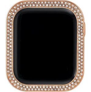 Anne Klein Luneta s kryštálmi pre Apple Watch 40 mm ružovo zlatá