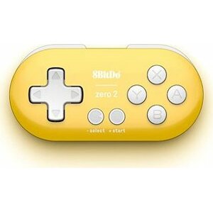 8BitDo Zero 2 Wireless Controller – Yellow Edition – Nintendo Switch