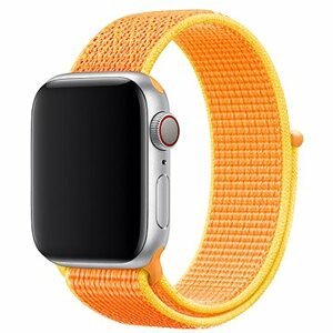 Eternico Airy na Apple Watch 38 mm/40 mm/41 mm Carrot Orange and Yellow edge