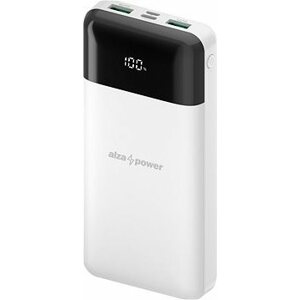 AlzaPower Parade 20000 mAh Power Delivery (22,5 W) biela