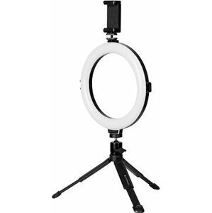 Eternico Mini Tripod T-10 čierny + Eternico Ring Light 8