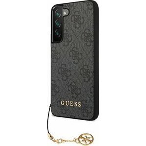 Guess 4G Charms Zadný Kryt na Samsung Galaxy S23 Grey