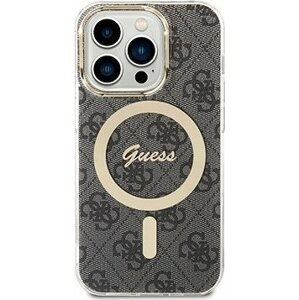 Guess IML 4G MagSafe Zadný Kryt na iPhone 15 Pro Black