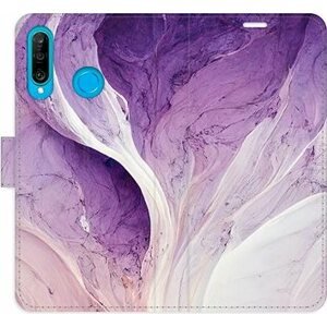 iSaprio flip puzdro Purple Paint na Huawei P30 Lite