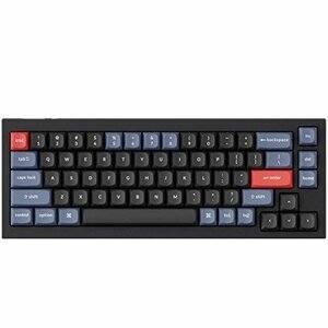 Keychron Q2 TKL QMK Gateron G PRO Hot-Swappable Blue Switch – US, čierna