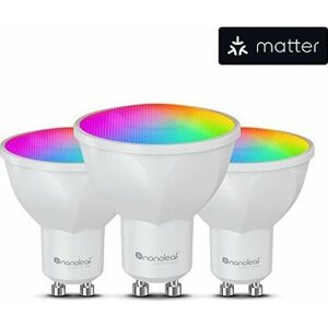 Nanoleaf Essentials Smart Matter GU10 Bulb 3PK