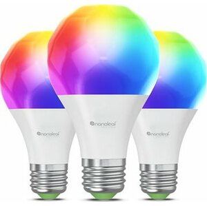 Nanoleaf Essentials Smart A60 Bulb E27, Matter 3PK