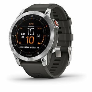 Garmin Epix Glass Silver/Gray Band