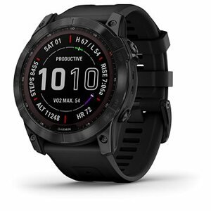 Garmin Fenix 7X Sapphire Solar Black DLC Titanium/Black Band