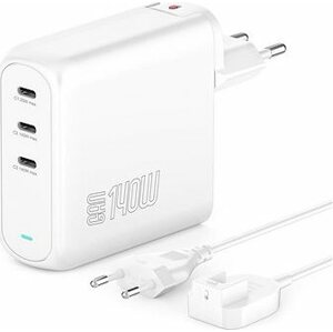 4smarts Charger GaN Flex Pro 140 W 3 USB-C white