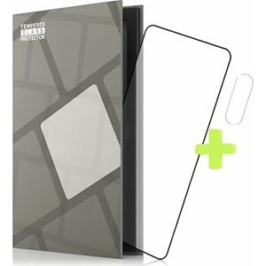 Tempered Glass Protector rámčekové pre OnePlus Nord CE 5G, čierne + sklo na kameru