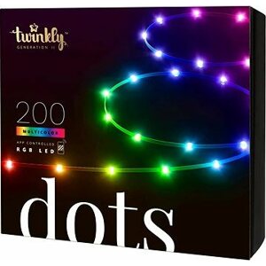 TWINKLY DOTS bodový pásik 200LED, 10 m, B