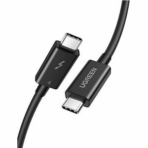 UGREEN USB-C to USB-C Thunderbolt 4 Cable 0.8 m Black