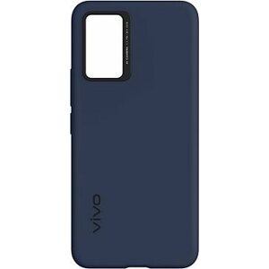 Vivo V21 5G Silicone Cover, Dark Blue