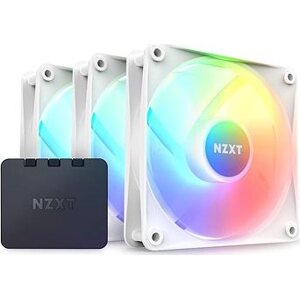 NZXT F120 RGB Core Matte White Triple Pack