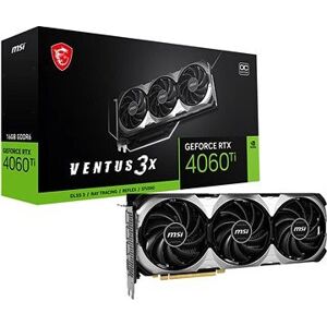 MSI GeForce RTX 4060 Ti VENTUS 3X 16G OC