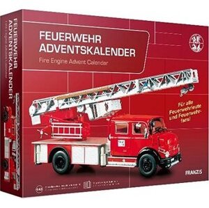 Franzis adventný kalendár Mercedes-Benz Hasičské auto so zvukom 1 : 43