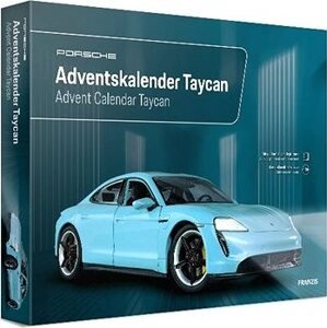 Franzis adventný kalendár Porsche Taycan so zvukom 1 : 24